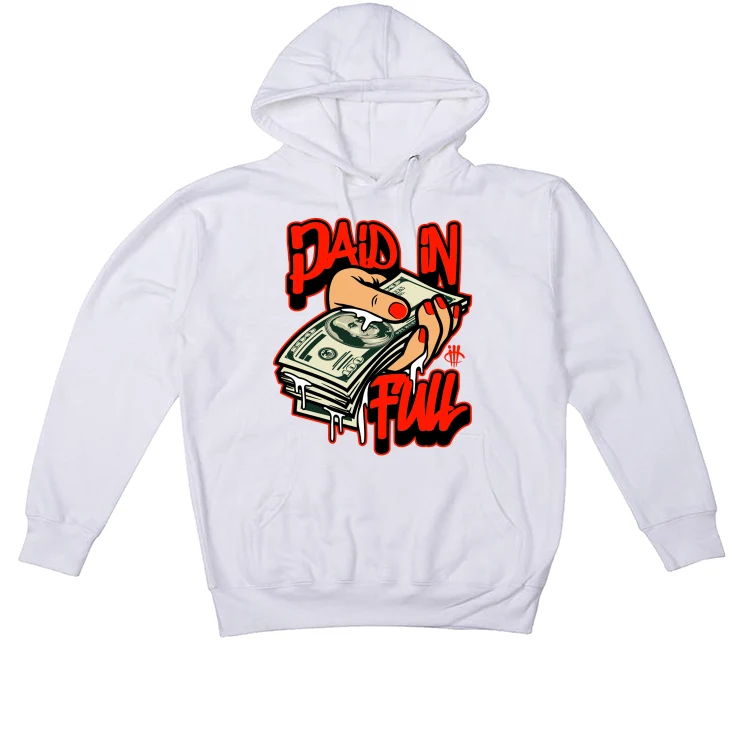 Air Jordan 11 “Cherry” White T-Shirt (PAID IN FULL) - Image 3