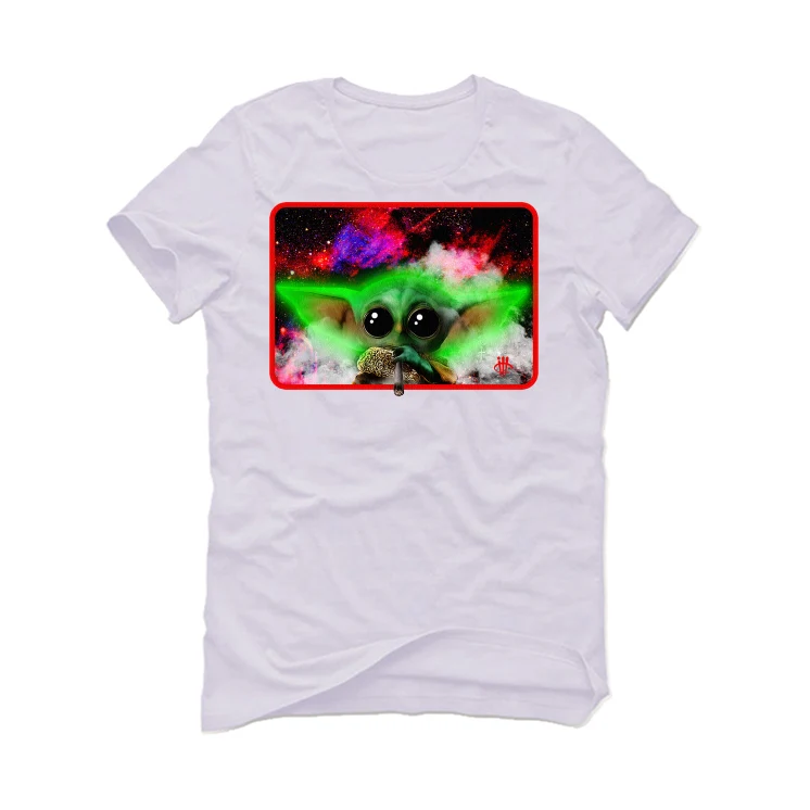Air Jordan 11 “Cherry” White T-Shirt (SPACE JEDI) - Image 2