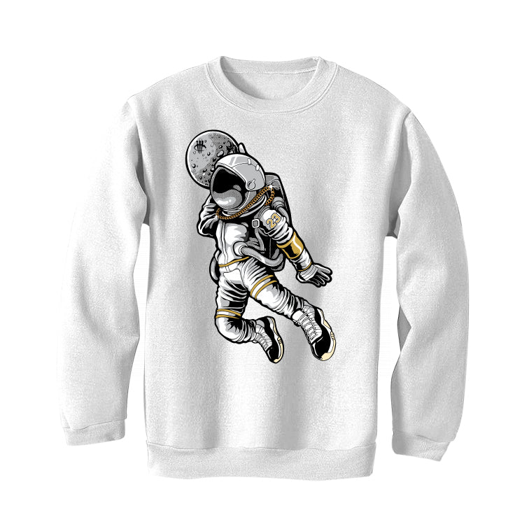 Air Jordan 11 Gratitude | ILLCURRENCY White T-Shirt (ASTRONAUT) - Image 4