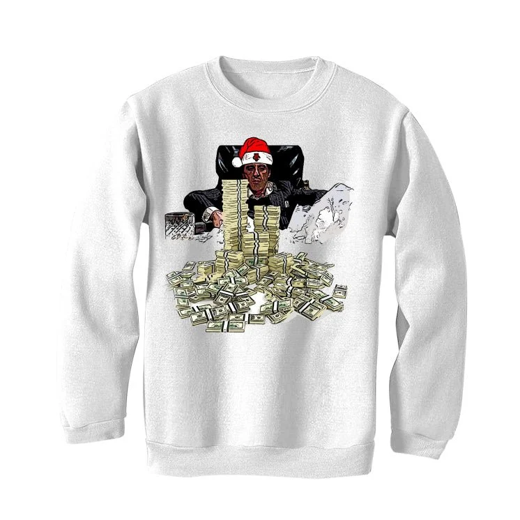 Air Jordan 11 Gratitude | ILLCURRENCY White T-Shirt (Scarface) - Image 4