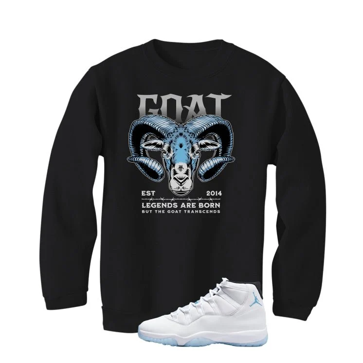 Air Jordan 11 Legend Blue Black T-Shirt (Legends Are Born)| illcurrency - Image 4