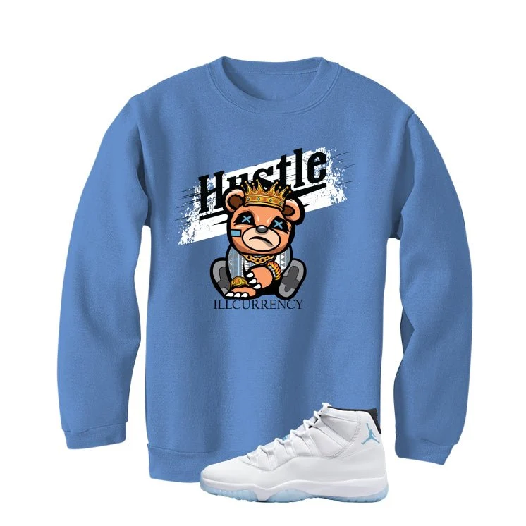 Air Jordan 11 Legend Blue Carolina Blue T-Shirt (Coogi Bear)| illcurrency - Image 4