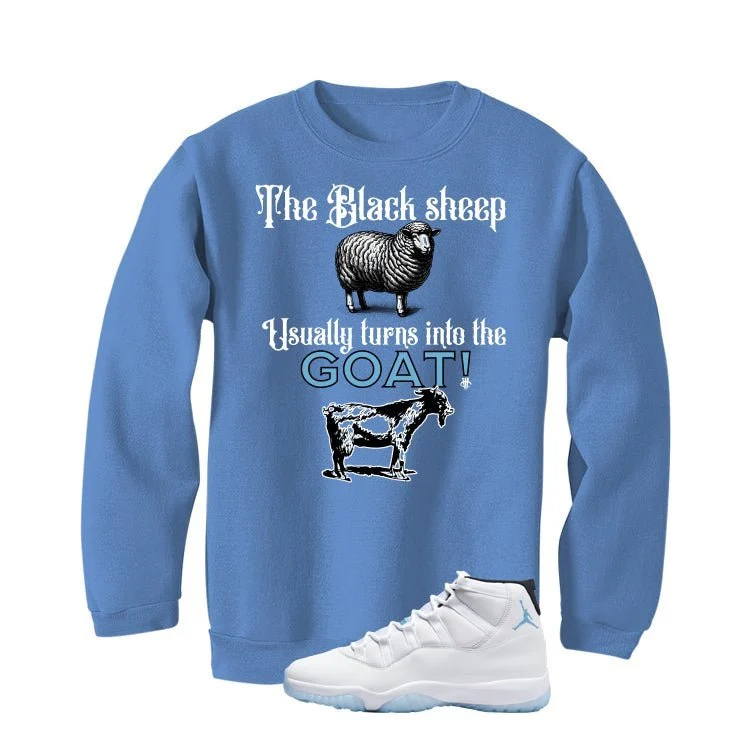 Air Jordan 11 Legend Blue Carolina Blue T-Shirt (the black sheep usually turns into the GOAT!)| illcurrency - Image 4