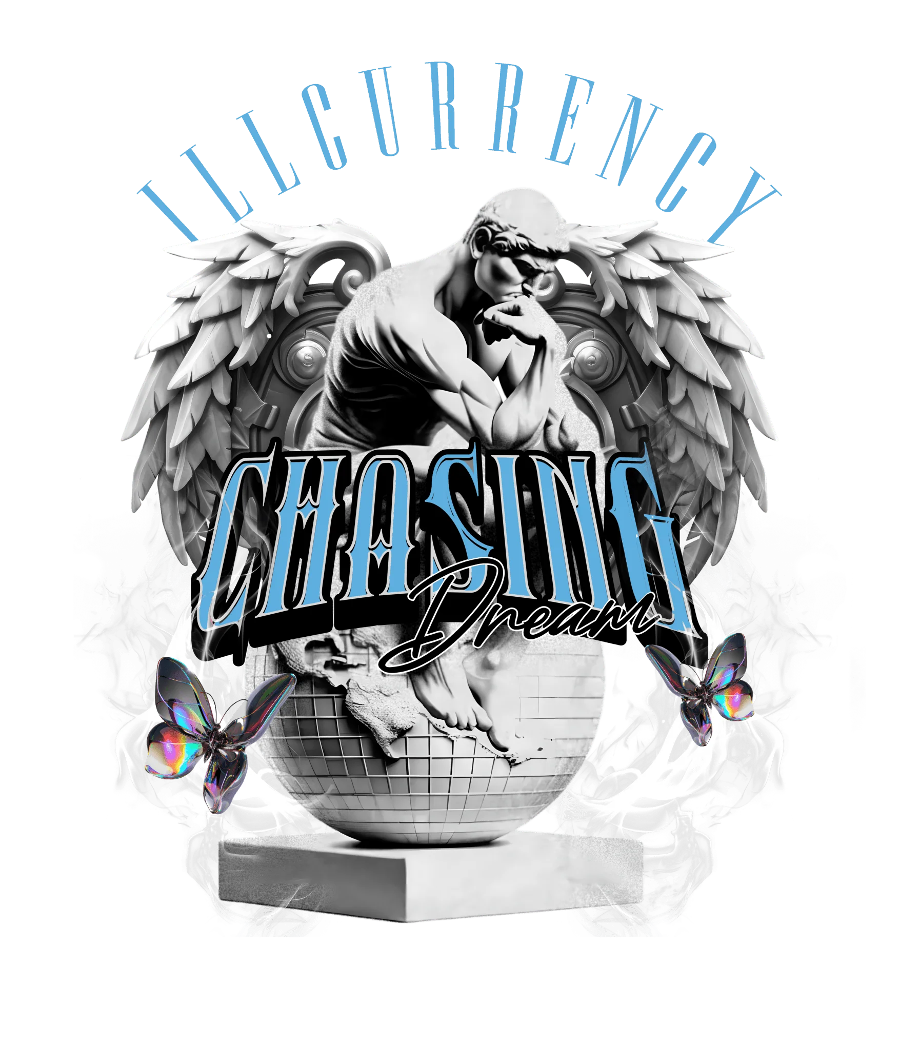 Air Jordan 11 Legend Blue White T-Shirt (Chasing Dreams)| illcurrency
