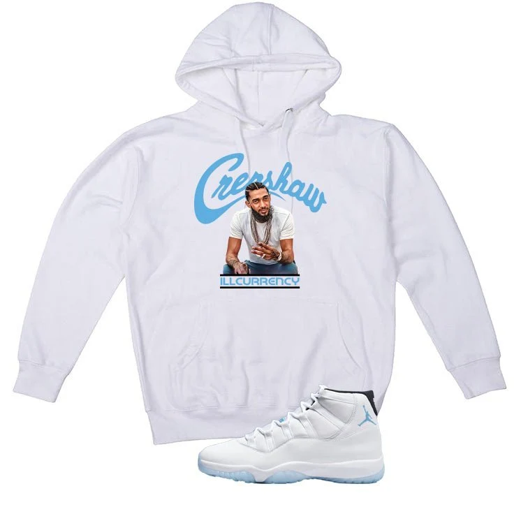 Air Jordan 11 Legend Blue White T-Shirt (Crenshaw)| illcurrency - Image 3