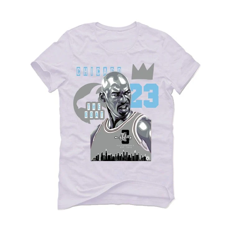 Air Jordan 11 Low “Cement Grey” | illcurrency White T-Shirt (The Goat) - Image 2