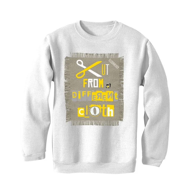 Air Jordan 11 Low WMNS “Yellow Snakeskin” White T-Shirt (Cut from a different cloth) - Image 4