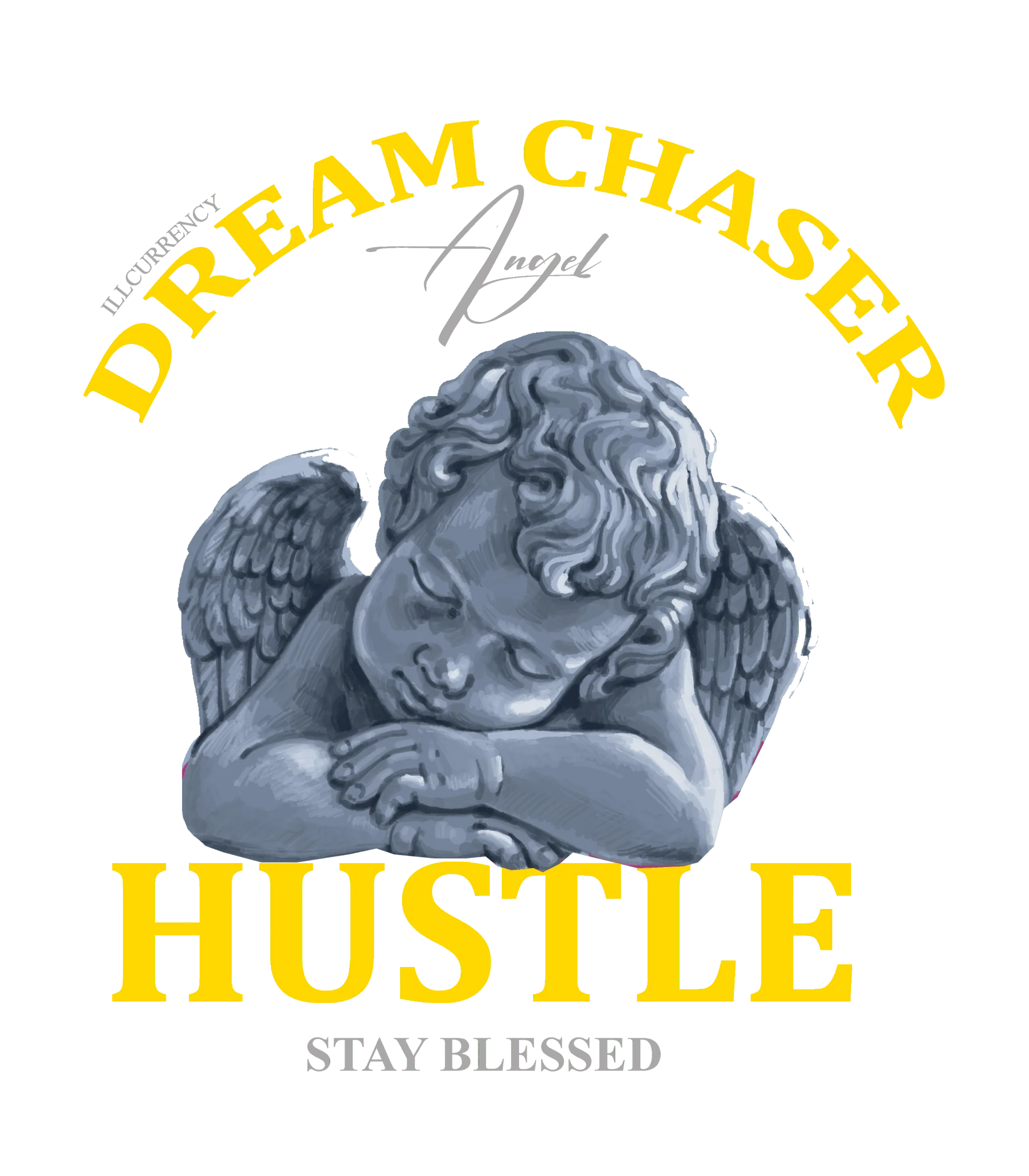 Air Jordan 11 Low WMNS “Yellow Snakeskin” White T-Shirt (Dream Chaser Angel)