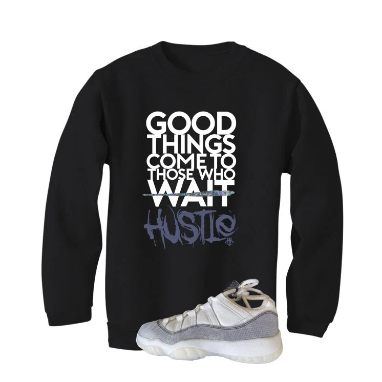 Air Jordan 11 Low Year Of The Snake Black T-Shirt (Good Things)| illcurrency - Image 4