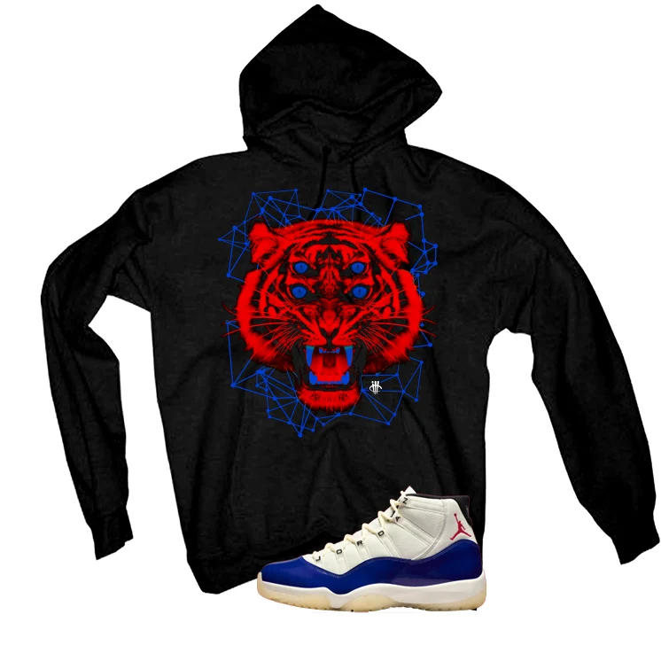 Air Jordan 11 Rare Air Matching T-Shirt, Sweatshirts & Hoodies Black T-Shirt (Four Eyes)| illcurrency - Image 3