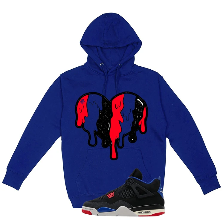 Air Jordan 11 Rare Air Matching T-Shirt, Sweatshirts & Hoodies Royal Blue T-Shirt (Heart)| illcurrency - Image 3