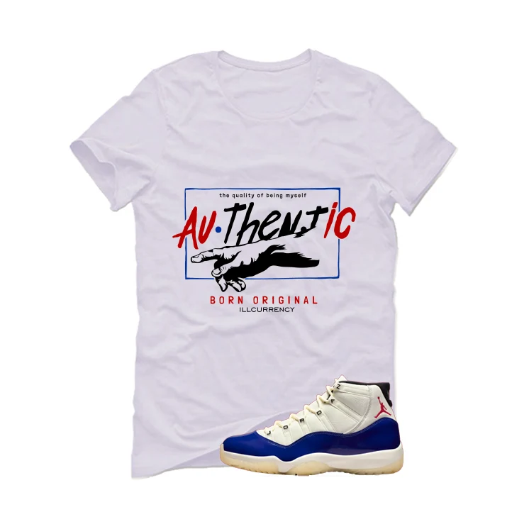 Air Jordan 11 Rare Air Matching T-Shirt, Sweatshirts & Hoodies White T-Shirt (Authentic)| illcurrency - Image 2