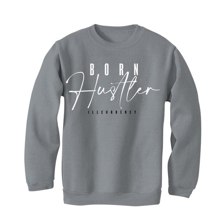 Air Jordan 11 Retro 'Cool Grey' 2021 Grey T-Shirt (Born Hustler) - Image 3