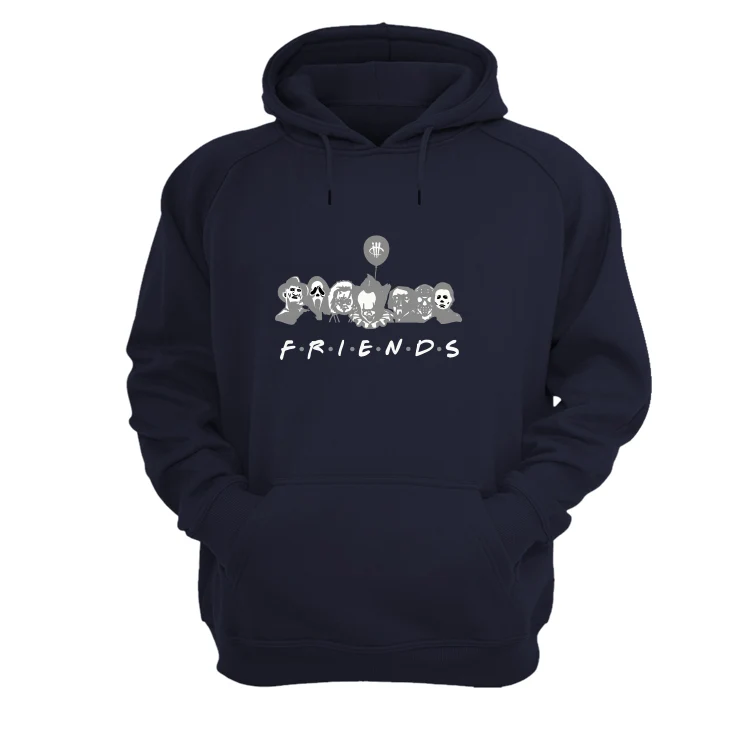 Air Jordan 11 WMNS “Midnight Navy” Navy Blue T-Shirt (F R I E N D S) - Image 3