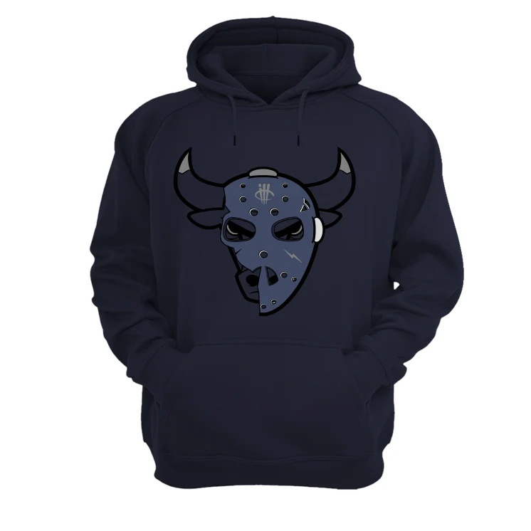 Air Jordan 11 WMNS “Midnight Navy” Navy Blue T-Shirt (Jason Mask) - Image 3