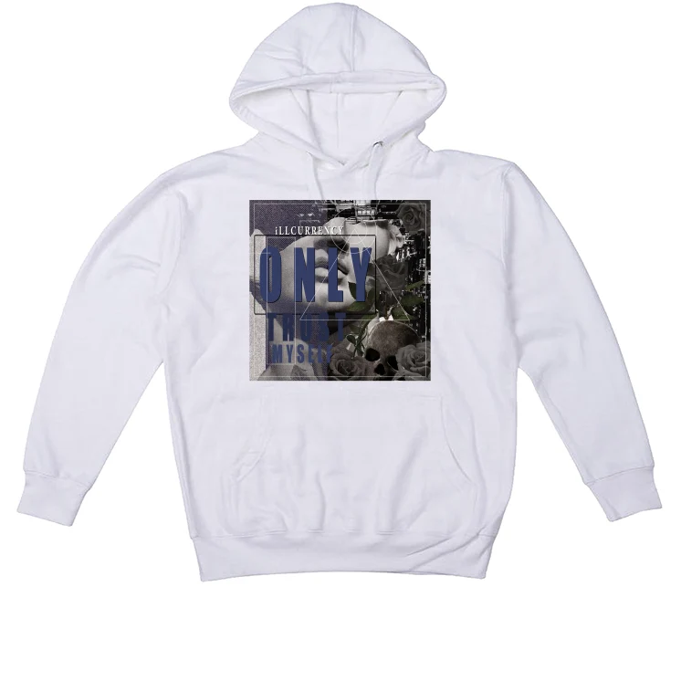 Air Jordan 11 WMNS “Midnight Navy” White T-Shirt (ONLY TRUST MYSELF) - Image 3