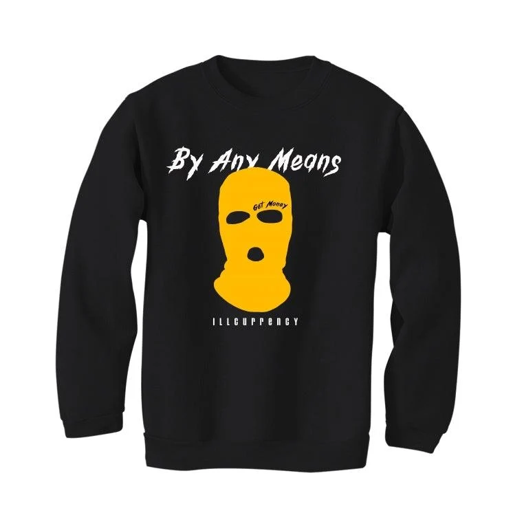 AIR JORDAN 12 BLACK AND YELLOW 2020 Black T-Shirt (By any means) - Image 4