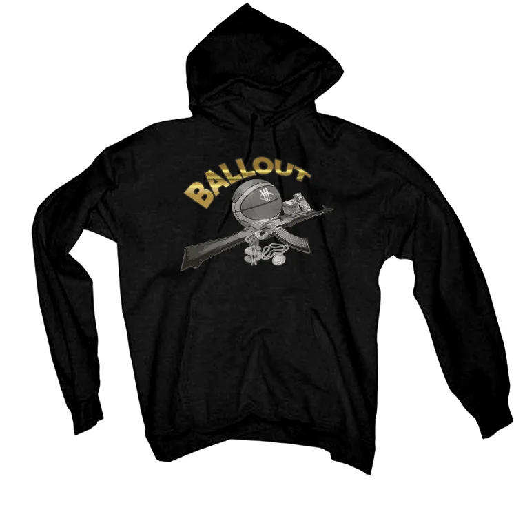 Air Jordan 12 “Black Taxi” Black T-Shirt (BALL OUT) - Image 3