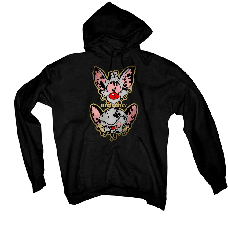 Air Jordan 12 “Black Taxi” Black T-Shirt (BRAIN AND THE PINK) - Image 3