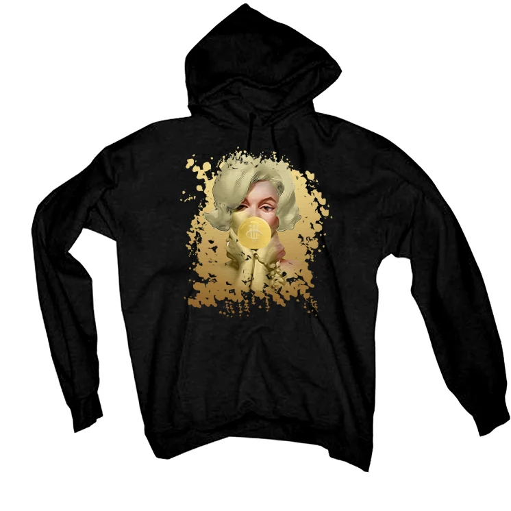 Air Jordan 12 “Black Taxi” Black T-Shirt (BUBBLE GUM) - Image 3