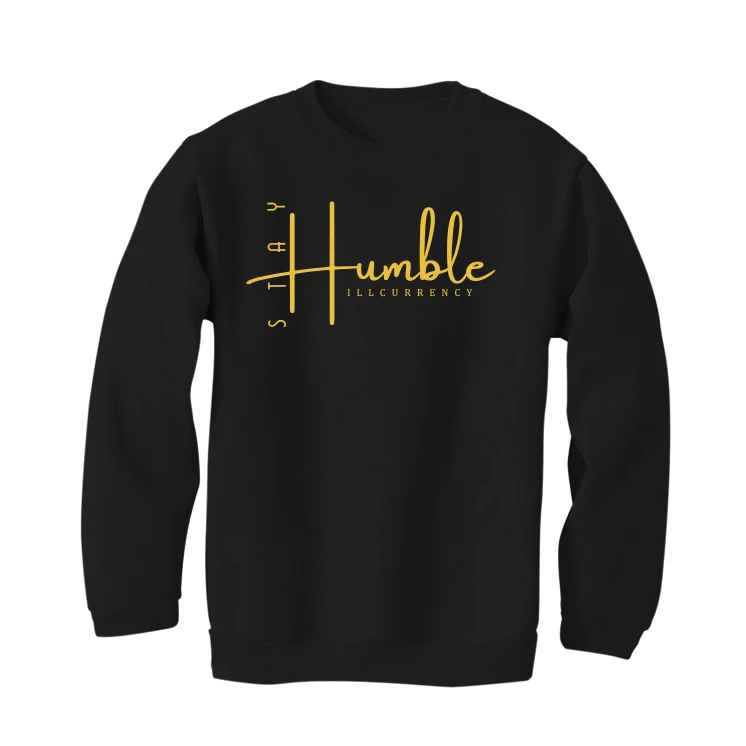 Air Jordan 12 “Black Taxi” Black T-Shirt (Stay Humble) - Image 4