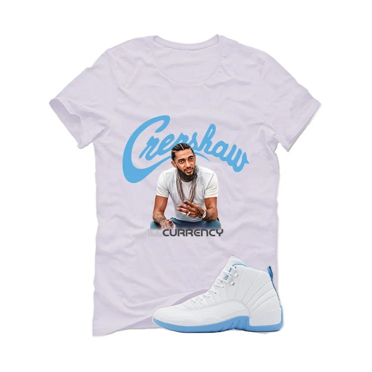 Air Jordan 12 Melo White T-Shirt (Crenshaw)| illcurrency - Image 2