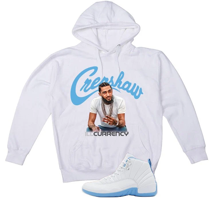 Air Jordan 12 Melo White T-Shirt (Crenshaw)| illcurrency - Image 3