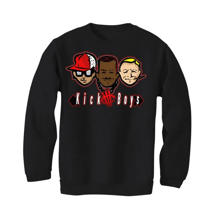 Air Jordan 12 OG “Cherry” Black T-Shirt (KICK BOYS) - Image 4