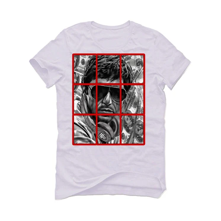Air Jordan 12 OG “Cherry” White T-Shirt (PACINO) - Image 2