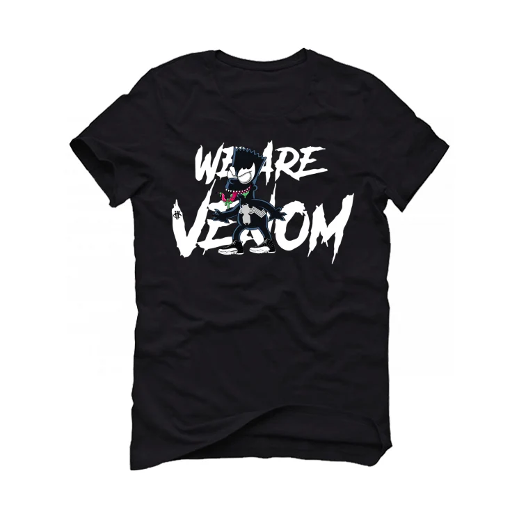 Air Jordan 12 “Playoffs” 2022 Black T-Shirt (we are venom) - Image 2