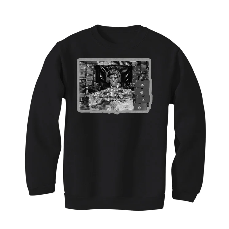 Air Jordan 12 “Stealth” Black T-Shirt (OWN IT) - Image 4