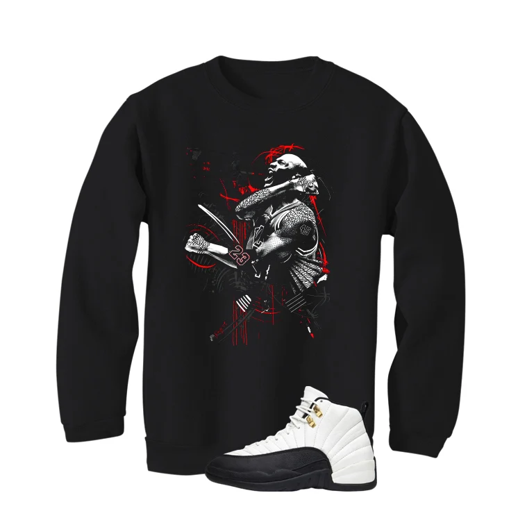 Air Jordan 12 Taxi Matching T-Shirt, Sweatshirts & Hoodies Black T-Shirt (Jordan)| illcurrency - Image 4
