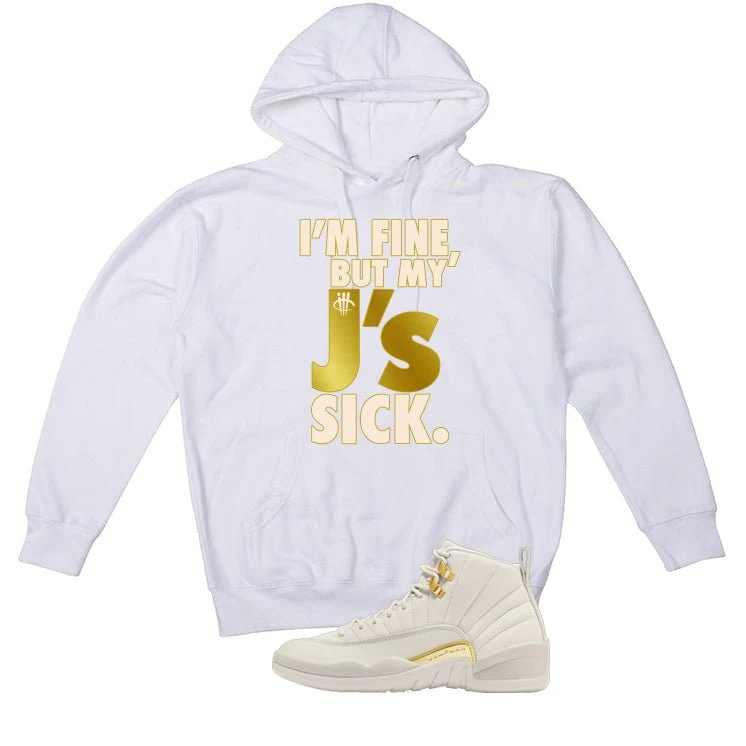Air Jordan 12 WMNS Phantom White T-Shirt (J'S ARE SICK)| illcurrency - Image 3