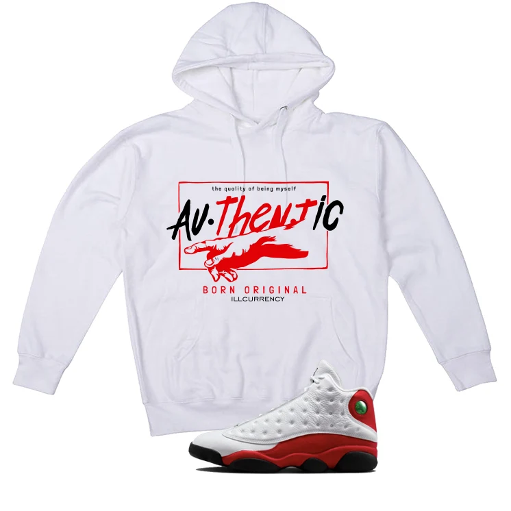 Air Jordan 13 Chicago Matching T-Shirt, Sweatshirts & Hoodies White T-Shirt (Authentic)| illcurrency - Image 3