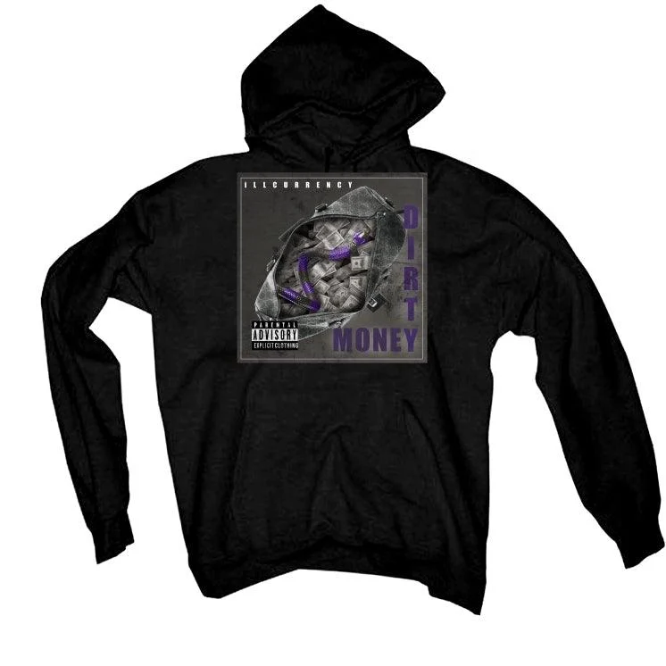 Air Jordan 13 “Court Purple” Black T-Shirt (DIRTY MO) - Image 3