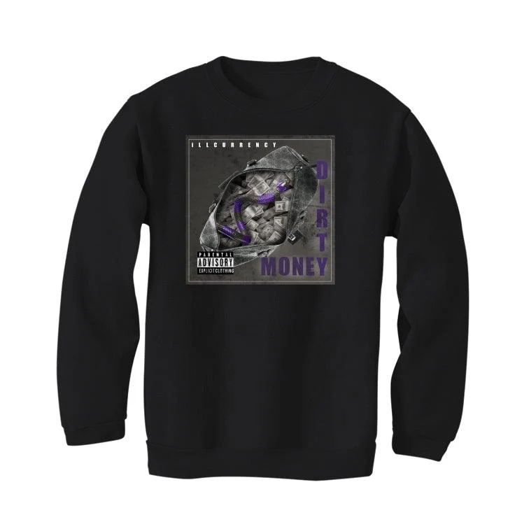 Air Jordan 13 “Court Purple” Black T-Shirt (DIRTY MO) - Image 4