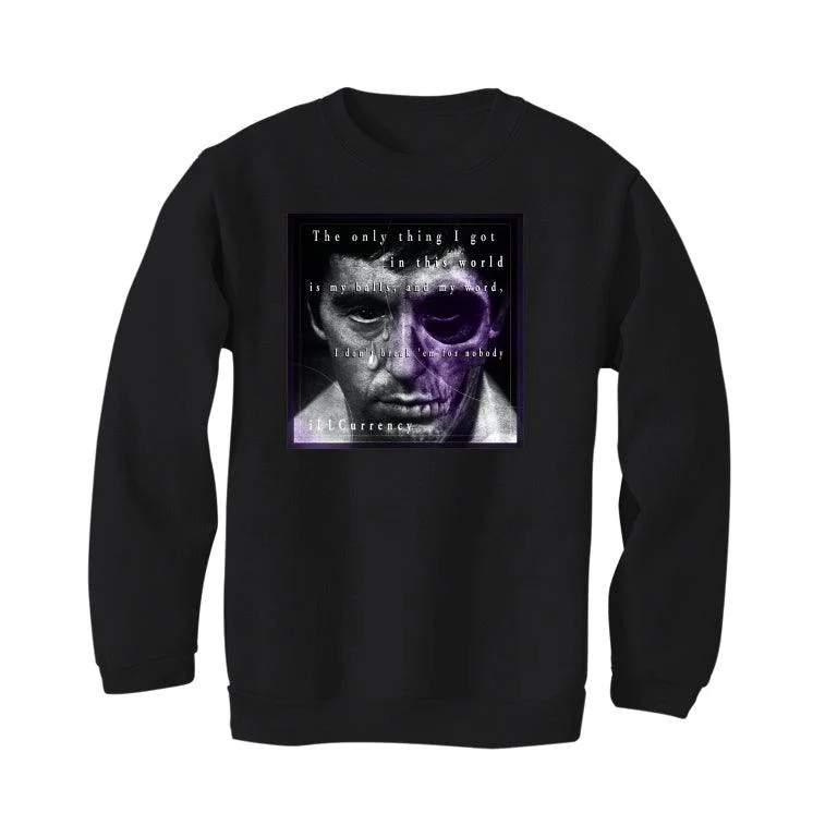 Air Jordan 13 “Court Purple” Black T-Shirt (ONLY THING I GOT) - Image 4