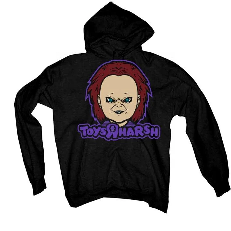 Air Jordan 13 “Court Purple” Black T-Shirt (TOYS R HARSH) - Image 3