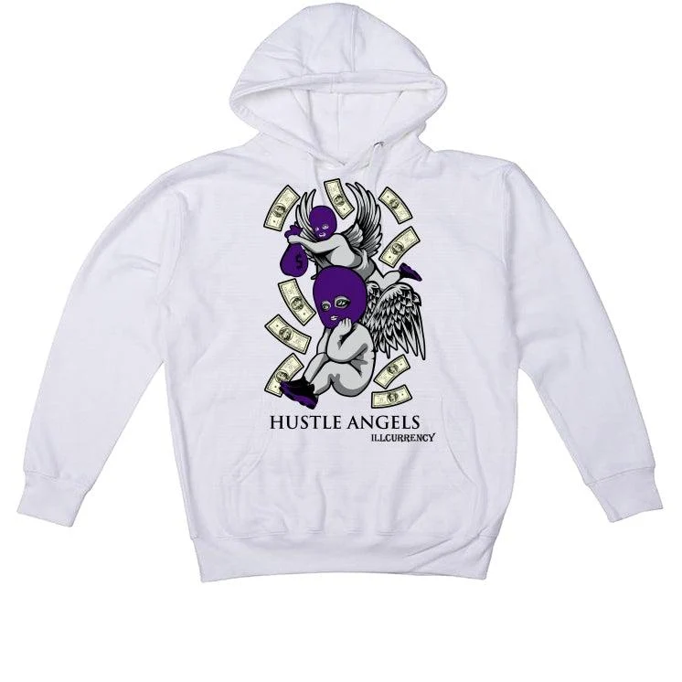 Air Jordan 13 “Court Purple” White T-Shirt (angels) - Image 3