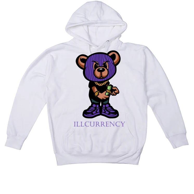 Air Jordan 13 “Court Purple” White T-Shirt (rollie teddy) - Image 3