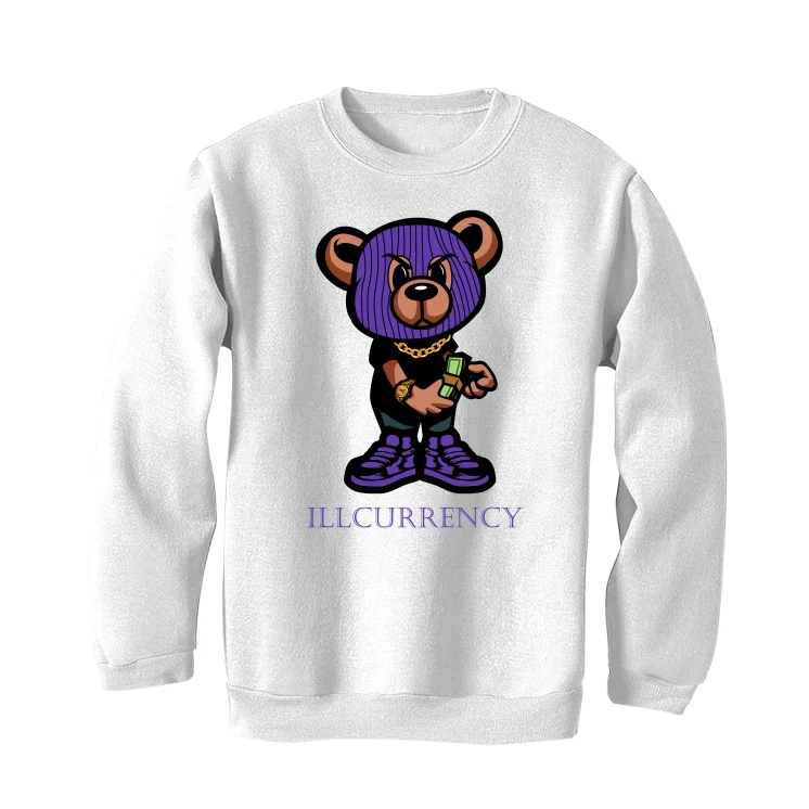 Air Jordan 13 “Court Purple” White T-Shirt (rollie teddy) - Image 4