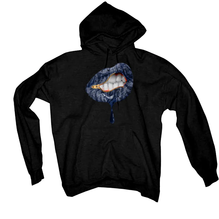 Air Jordan 13 Retro French Blue - Black T-Shirt (LIPS UNSEALED) - Image 3