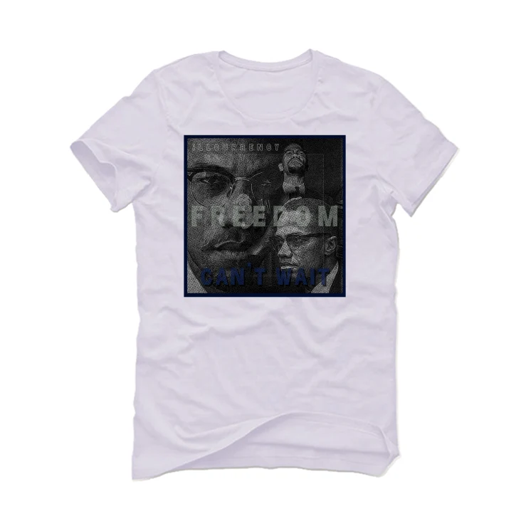 Air Jordan 13 Retro French Blue - White T-Shirt (FREEDOM) - Image 2