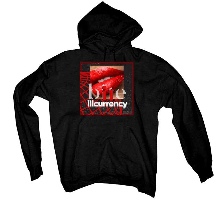 Air Jordan 13 Retro “Black Flint”| ILLCURRENCY Black T-Shirt (BITE IT) - Image 3