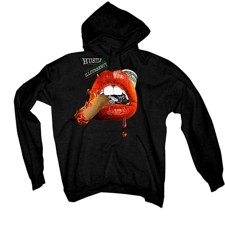 AIR JORDAN 13 RETRO (STARFISH) 2021 Black T-Shirt (HABANERO LIPS) - Image 2