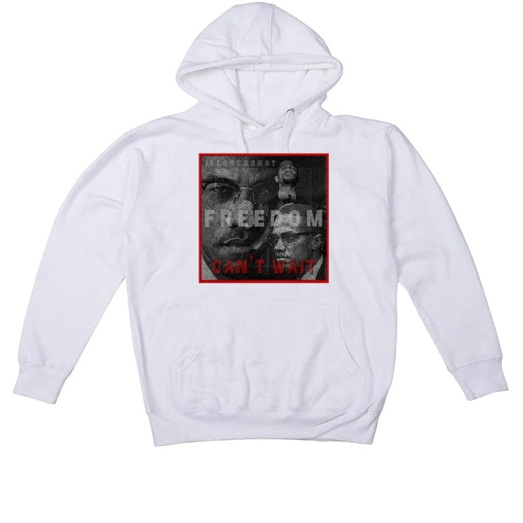 Air Jordan 13 Wolf Grey - White T-Shirt (FREEDOM) - Image 3