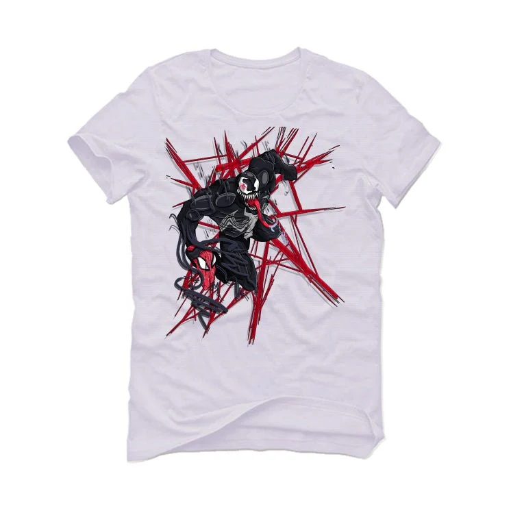 Air Jordan 14 “Black/White” | illcurrency White T-Shirt (Venom) - Image 2