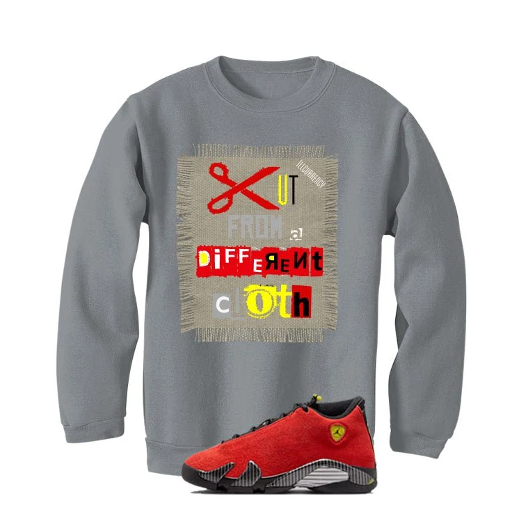 Air Jordan 14 Ferrari Grey T-Shirt (Cut from a different cloth)| illcurrency - Image 4