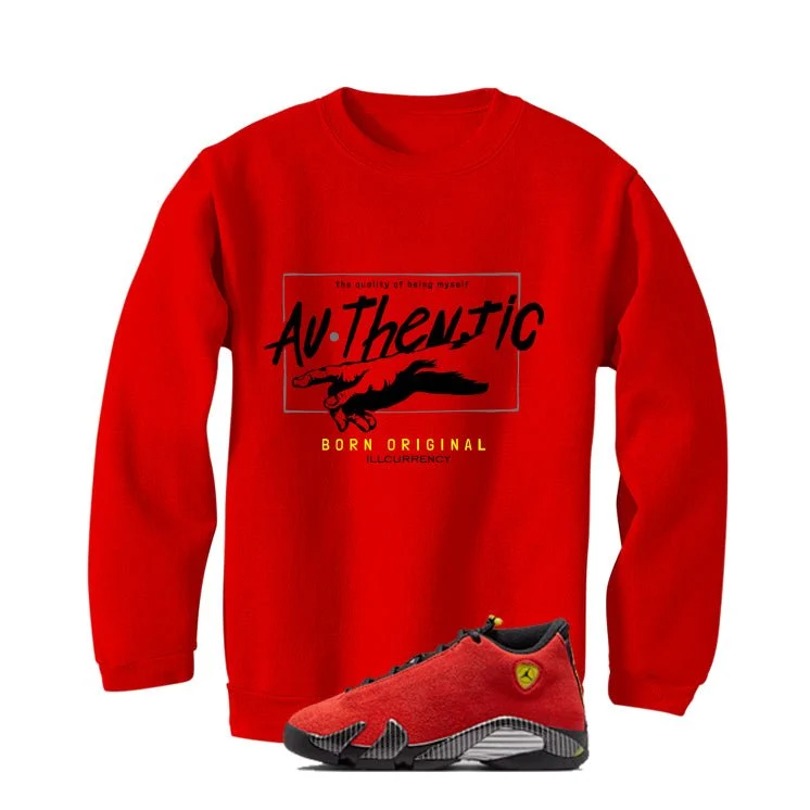 Air Jordan 14 Ferrari Red T-Shirt (Authentic)| illcurrency - Image 4