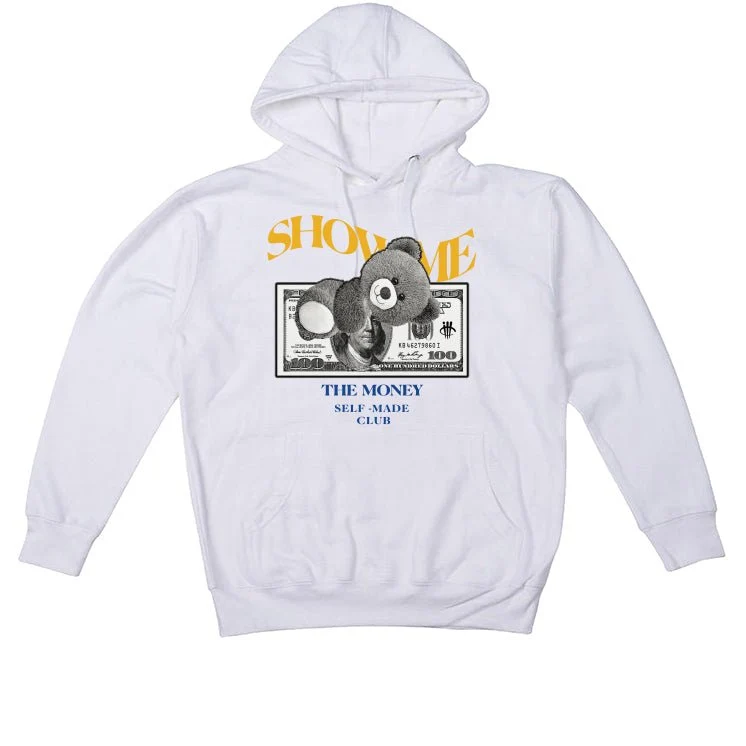AIR JORDAN 14 LANEY |ILLCURRENCY White T-Shirt (SHOW ME) - Image 3
